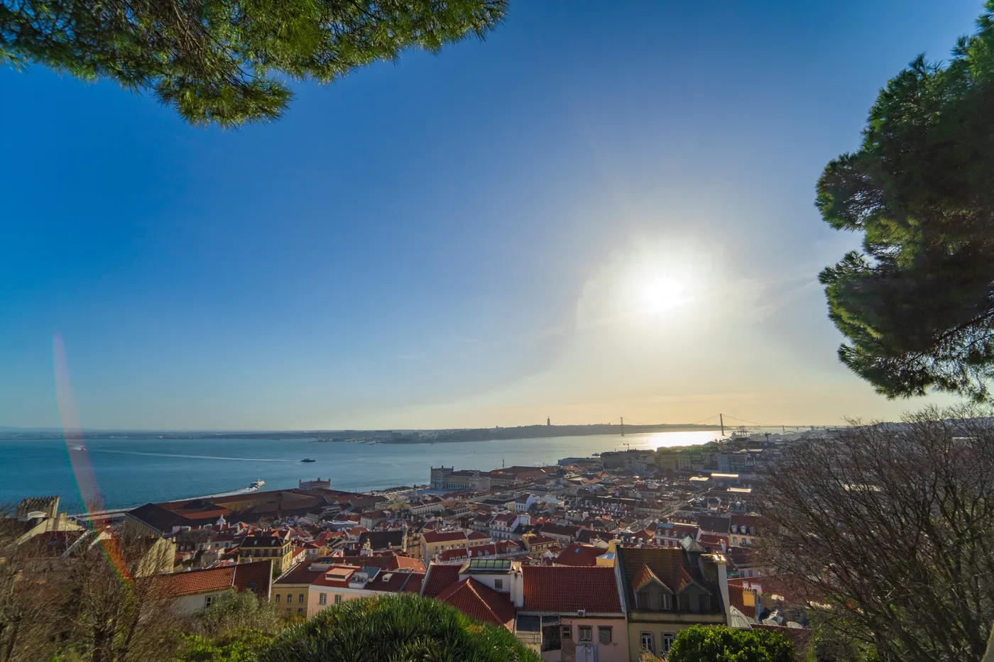 Panorama over Lissabon
